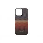 Pitaka Tactile Woven tok SUNSET Apple iPhone 16 Pro készülékhez - MagSafe rögzítéssel (KI1601SU)