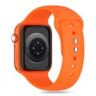 Tech-Protect SILICONE óraszíj narancssárga, Apple Watch 40mm / 41mm / 42mm készülékhez